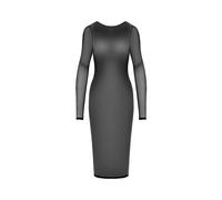 transparentes Kleid mit Reißverschluss M