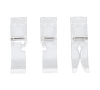 Transparentes Nähfuß-Set, transparent, 10 mm Breite, für Singer-Nähmaschinenzubehör