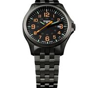 Traser H3 - 107870 - Armbanduhr - Herren - Quarz - P67 Officer Pro GunMetal Black/Orange