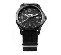 Traser Officer Pro Gunmetal Black Militäruhr Schwarz (107422)
