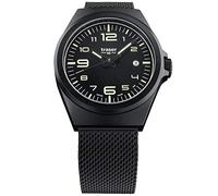 Traser P59 Essential M Black Herren Armbanduhr aus Edelstahl, in der Farbe Schwarz, Durchmesser: 42mm, Wasserdichtigkeit: 10Bar, 108206
