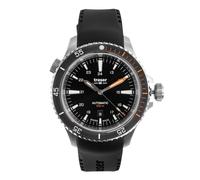 Traser H3 Herrenuhr P67 Diver Automatik 46 mm Edelstahl/Kautschuk Schwarz 50 Bar 110322