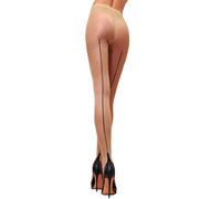 Trasparenze Damen 1 Paar Pennac 20 Denier Zurück Naht Schieren Strumpfhose Schwarz Groß