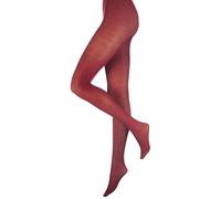 Trasparenze Damen 1 Paar Jennifer Merino Wolle Strumpfhosen in 7 Farben - Large - Wine Red