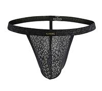 Traumzimmer Beach String Tanga Sonnendurchlässiger Stringtanga Badehose Herren Bademode T Back G String Thong Badehose Bikini Bottom Slip für Sommer Schwimmen