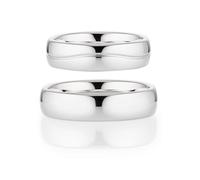 Trauring BRUNO BANANI "Schmuck Geschenk Ehering Hochzeit Damenring Herrenring" Gr. 56, silber (silberfarben), Fingerringe, 56, Silber 925 (Sterlingsilber), 5,5mm, Trauring, Made in Germany (10148337-5