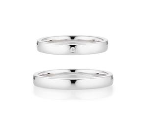 Trauring BRUNO BANANI "Schmuck Geschenk Ehering Hochzeit Damenring Herrenring" Gr. 63, silber (silberfarben), Fingerringe, Damen, 63, ohne Brillant, Silber 925 (Sterlingsilber), 3mm, Trauring, wahlwei