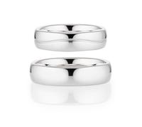 Trauring BRUNO BANANI "Schmuck Geschenk Ehering Hochzeit Damenring Herrenring" Gr. 66, silber (silberfarben), Fingerringe, 66, Silber 925 (Sterlingsilber), 5,5mm, Trauring, Made in Germany (77364603-6