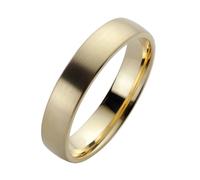 Trauring FIRETTI "Schmuck Geschenk Gold 585 Hochzeit Ehering Trauring "LIEBE" Sterne" Gr. 21, gold (gelbgoldfarben), Fingerringe, Damen, 21, ohne Brillanten, Gelbgold 585, 5mm, Made in Germany, wahlwe