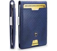 TRAVANDO, Schlanke Herren-Geldbörse mit Geldklammer, RFID-blockierend, Kreditkartenetui für Herren, mit Geschenkbox, Slim