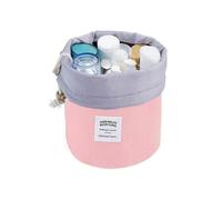 Travel Cosmetic Bags Waterproof Makeup Bags Multifunctional Bucket Toiletry Bag Barrel Cases Bathroom Storage Carry