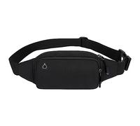 Travel - Damen Laufgürteltaschen | Leichte Lauftaschen Moderner Stil, Große Kapazität Sport Dünne Mode Für Joggen Wandern D, Pure Black, riferimento alla descrizione, Verweis auf die Beschreibung