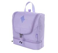 Travel Kit stylische Reisewaschtasche mit extra Bodenfach Kulturbeutel zum Aufhängen Kosmetiktasche mit vielen Staufächern für Reisen und Campen Toiletry Bag, 25x24x11 cm