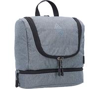 Travel Kit stylische Reisewaschtasche mit extra Bodenfach Kulturbeutel zum Aufhängen Kosmetiktasche mit vielen Staufächern für Reisen und Campen Toiletry Bag, 25x24x11 cm