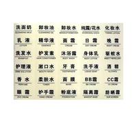 Travel Lotion Packing Bags, Refillable Bottles for Toiletries, Leakproof 30ml 50ml 100ml Liquid Containers, Portable Travel Accessories for Shampoo Conditioner Use 4.33x3.07x0.19in