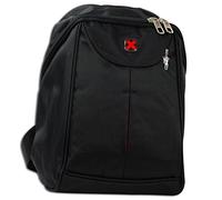Travel'N'Meet Rucksack ORD4200S Sporttasche mit MP3-Fach, Polyester, schwarz, inkl. Feeanhänger