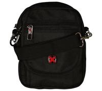 Travel N Meet - Travel ´N´ Meet Schultertasche aus Spinnstoff Schwarz Schwarz