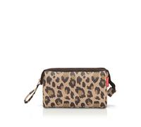 reisenthel travelcosmetic - Starke robuste und praktische Reisekosmetiktasche, Handschlaufe, wasserabweisendes Material, Couleur:Leo Macchiato
