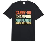 Traveler Carry-On Champion Aviator zum Sammeln von Erdnusssnacks Comfort Colors Adult Heavyweight T-Shirt