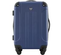 Travelers Club - Chicago Hartschalen-Erweiterbare Spinner-Handgepäck, Marineblau, 51 cm