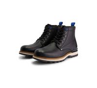 TRAVELIN' Leder-Boots "Malling" in Schwarz - Größe 46 | Herrenstiefel