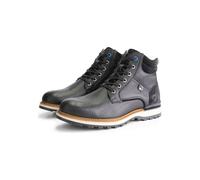 TRAVELIN' Leder-Boots "Sundby" in Schwarz - Größe 43 | Herrenstiefel