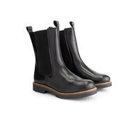 TRAVELIN' Leder-Chelsea-Boots "Forsand" in Schwarz - Größe 40 | Stiefeletten