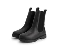 TRAVELIN' Leder-Chelsea-Boots "Herning" in Schwarz - Größe 41 | Stiefeletten