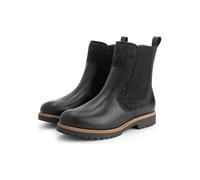 TRAVELIN' Leder-Chelsea-Boots in Schwarz - Größe 38 | Stiefeletten
