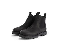 TRAVELIN' Leder-Chelsea-Boots in Schwarz - Größe 42 | Herrenstiefel
