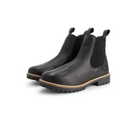 TRAVELIN' Leder-Chelsea-Boots in Schwarz - Größe 43 | Herrenstiefel