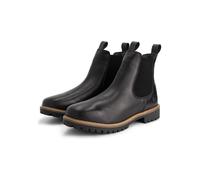TRAVELIN' Leder-Chelsea-Boots in Schwarz - Größe 45 | Herrenstiefel