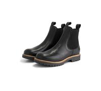 TRAVELIN' Leder-Chelsea-Boots "Randers" in Schwarz - Größe 40 | Stiefeletten