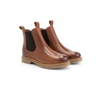TRAVELIN' Leder-Chelsea-Boots "Rosseland" in Hellbraun - Größe 38 | Stiefeletten