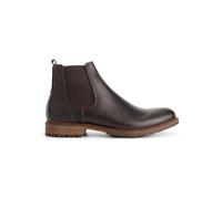 TRAVELIN' Leder-Chelsea-Boots "Winslow" in Braun - Größe 43 | Herrenstiefel