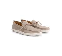 TRAVELIN' Leder-Mokassins "Falmouth" in Beige - Größe 46 | Herren Schuhe Halbschuhe