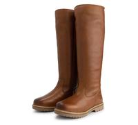 TRAVELIN' Leder-Stiefel "Dyreborg" in Hellbraun - Größe 37 | Damen Stiefel