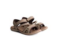 TRAVELIN' Leder-Trekkingsandalen "Sollia" in Beige - Größe 38 | Damen Outdoor Sport Schuhe