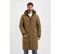 TRAVELIN' Steppmantel "Kalmar" in Hellbraun - Größe 3XL | Herrenjacken