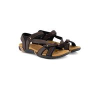 TRAVELIN' Wandersandalen "Hasle" in Braun - Größe 39 | Damen Outdoor Sport Schuhe