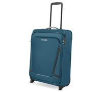 Travelite 2-Rad Handgepäck Koffer Jetpack 55x40x20 cm, 1,7 kg, Ultraleicht | für Ryanair & Condor, 2-Rollen Kabinentrolley aus Polyester mit Aufsteckfunktion & Zahlenschloss, Weichgepäck