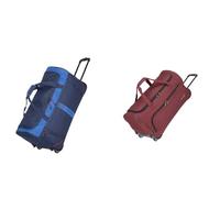 travelite 2-Rad Trolley Größe L, Gepäck Serie Basics Active & 2-Rad Trolley Reisetasche Größe L, Gepäck Serie Basics Fresh: Weichgepäck Reisetasche mit Rollen im sportlichen Design, 71 cm, 89 Liter