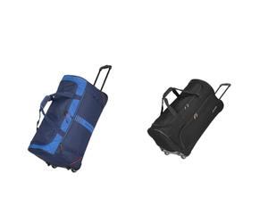 travelite 2-Rad Trolley Größe L, Gepäck Serie Basics Active & 2-Rad Trolley Reisetasche Größe L, Gepäck Serie Basics Fresh