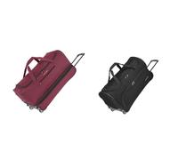 Travelite 2-Rad Trolley Reisetasche Gr. L mit Dehnfalte, Gepäck Serie Basics & 2-Rad Trolley Reisetasche Größe L, Gepäck Serie Basics Fresh