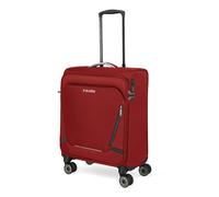 Travelite 4-Rad Handgepäck Koffer Jetpack 55x40x23 cm, 2,5 kg, leicht | für Lufthansa, SWISS & Austrian, 4-Rollen Kabinentrolley aus Polyester mit Aufsteckfunktion & Zahlenschloss, Weichgepäck