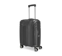 Travelite 4-Rad Hartschalen Handgepäck Koffer klein | Gepäck Serie ELVAA: Stylischer Trolley mit Schutzecken + TSA Schloss, 55 cm, 41 Liter