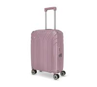 Travelite 4-Rad Hartschalen Handgepäck Koffer klein mit recyceltem Innenfutter, Gepäck Serie ELVAA: Stylischer Trolley mit Schutzecken + TSA Schloss, 55 cm, 41 Liter