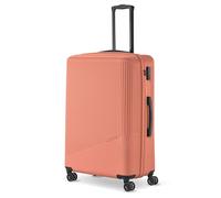 Travelite 4-Rad Hartschalenkoffer groß 96 Liter, Gepäck Serie Bali: ABS Hartschalen Trolley mit TSA Kombinationsschloss, 77 cm