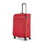 Travelite 4-Rad Koffer Größe L Weichschale, Gepäck Serie Chios mit Dehnfalte + Kantenschutz, Trolley in Zeitloser Optik, 78 cm, 90-97 Liter