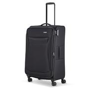 Travelite 4-Rad Koffer Größe L Weichschale, Gepäck Serie Chios mit Dehnfalte + Kantenschutz, Trolley in Zeitloser Optik, 78 cm, 90-97 Liter